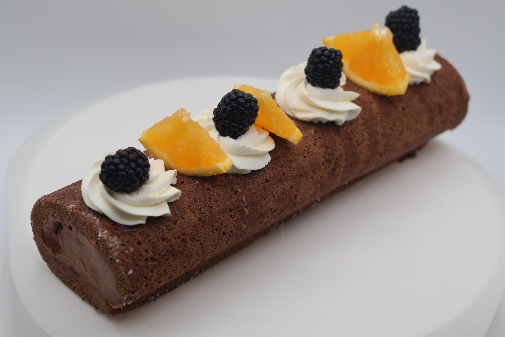 Orange Chocolate Swiss Roll — second view